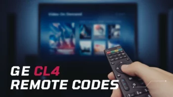 ge universal remote cl4 codes
