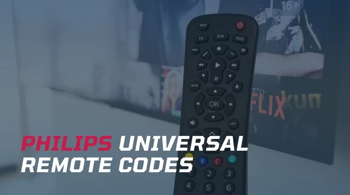 Philips universal remote codes