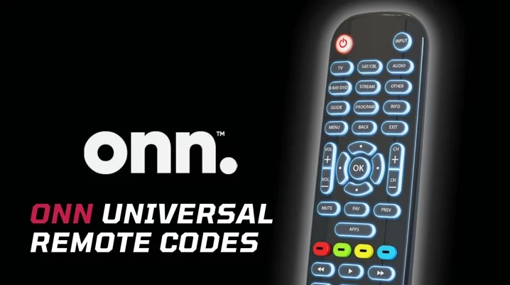 ONN Universal Remote Codes