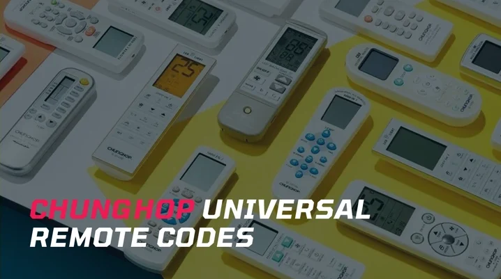 chunghop universal remote codes