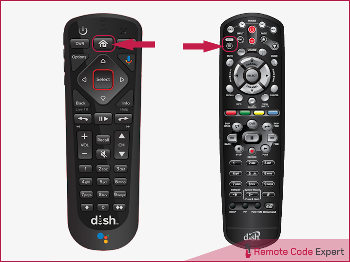 dish remote model 50 and 40