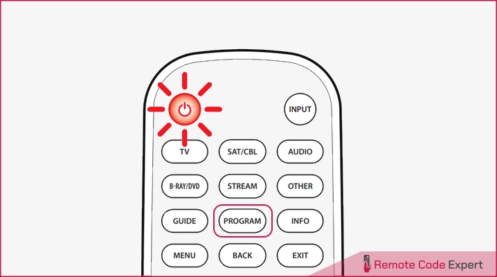 program button onn universal remote
