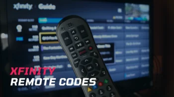 xfinity remote codes and programming