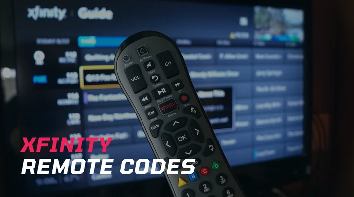 xfinity remote codes and programming