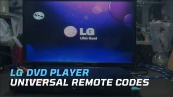 lg dvd player universal remote codes