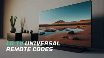 lg tv universal remote codes